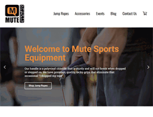 Tablet Screenshot of mutesportsequipment.com